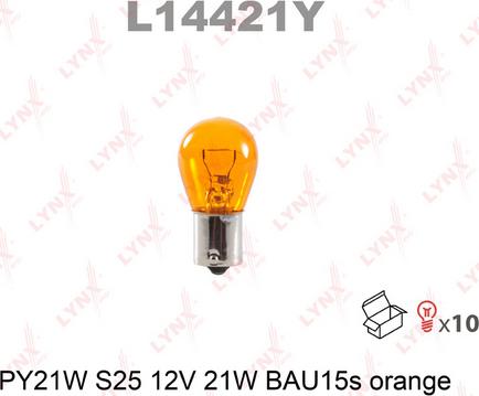 LYNXauto L14421Y - Bulb www.autospares.lv