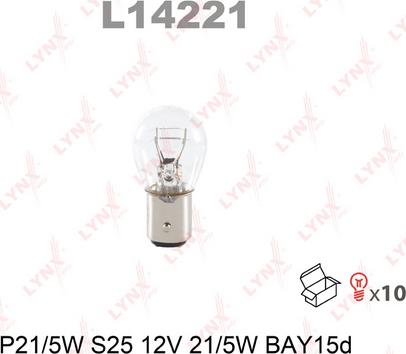 LYNXauto L14221 - Bulb www.autospares.lv