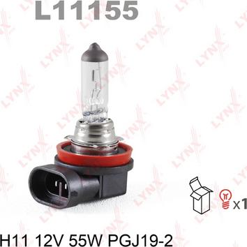 LYNXauto L11155 - Bulb, spotlight www.autospares.lv