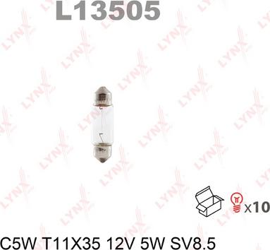 LYNXauto L13505 - Bulb www.autospares.lv