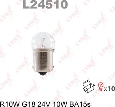 LYNXauto L24510 - Bulb www.autospares.lv