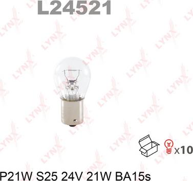 LYNXauto L24521 - Bulb www.autospares.lv