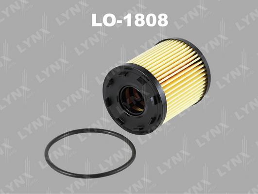 LYNXauto LO-1808 - Eļļas filtrs www.autospares.lv