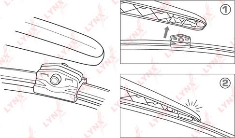 LYNXauto LR38N - Wiper Blade www.autospares.lv