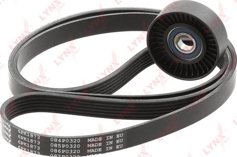 LYNXauto PK-5017 - V-Ribbed Belt Set www.autospares.lv