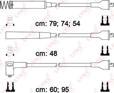 LYNXauto SPE5909 - Augstsprieguma vadu komplekts www.autospares.lv