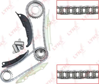 LYNXauto TK-0006 - Timing Chain Kit www.autospares.lv