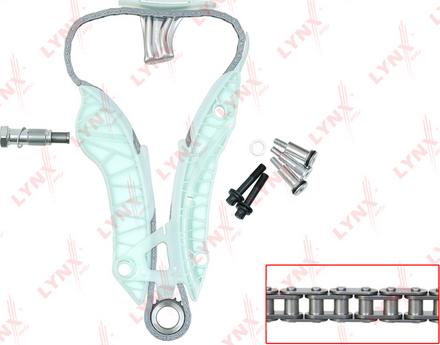 LYNXauto TK-0008 - Комплект цепи привода распредвала www.autospares.lv