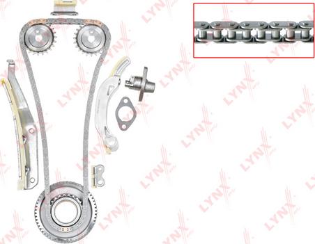 LYNXauto TK-0023 - Timing Chain Kit www.autospares.lv