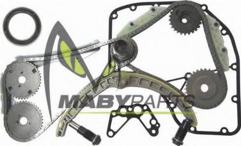 Mabyparts KTC00123A - Sadales vārpstas piedziņas ķēdes komplekts www.autospares.lv