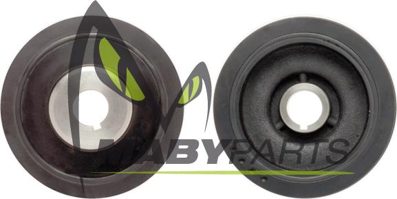 Mabyparts ODP212063 - Шкив коленчатого вала www.autospares.lv