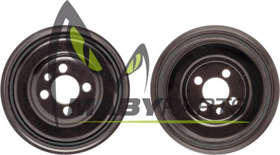 Mabyparts ODP212084 - Шкив коленчатого вала www.autospares.lv