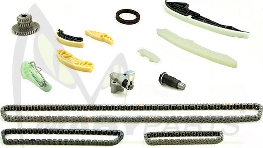 Mabyparts OTK036116 - Комплект цепи привода распредвала www.autospares.lv