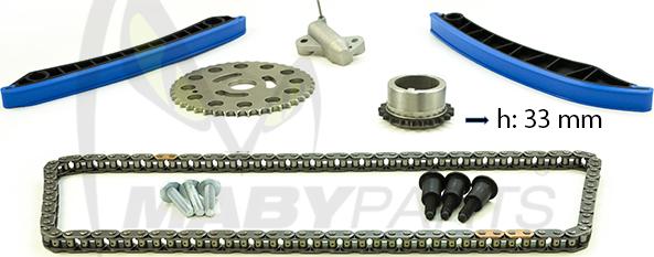 Mabyparts OTK030115 - Sadales vārpstas piedziņas ķēdes komplekts autospares.lv