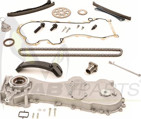 Mabyparts OTK031001 - Комплект цепи привода распредвала www.autospares.lv