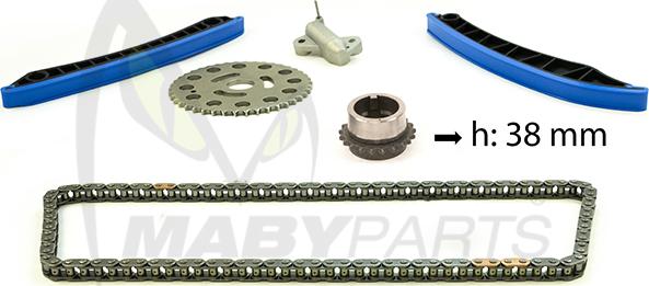 Mabyparts OTK032115 - Sadales vārpstas piedziņas ķēdes komplekts autospares.lv