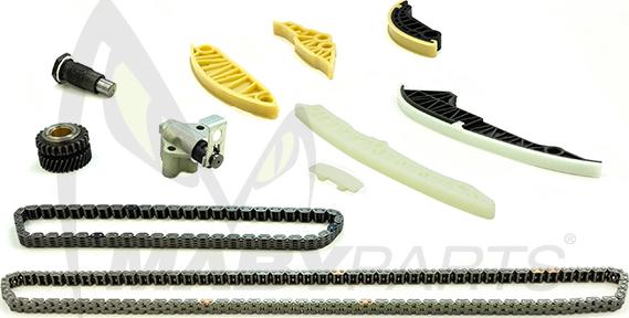 Mabyparts OTK037116 - Комплект цепи привода распредвала www.autospares.lv