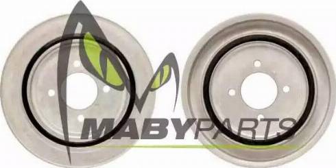 Mabyparts PV79999O - Шкив коленчатого вала www.autospares.lv