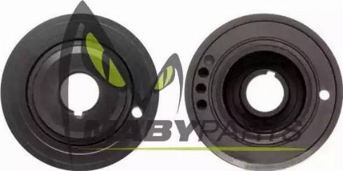 Mabyparts PV79090O - Шкив коленчатого вала www.autospares.lv