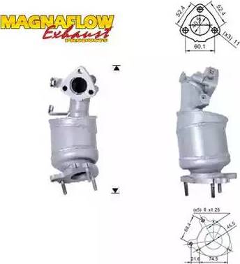 Magnaflow 65807D - Катализатор www.autospares.lv