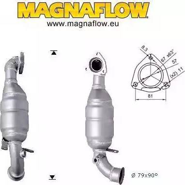 Magnaflow 60613 - Katalizators www.autospares.lv