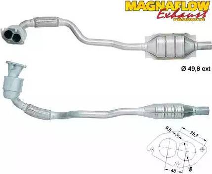 Magnaflow 85861 - Catalytic Converter www.autospares.lv