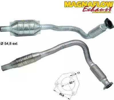 Magnaflow 85867D - Katalizators autospares.lv