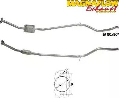 Magnaflow 86046D - Katalizators autospares.lv