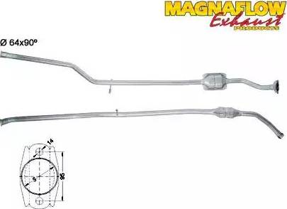 Magnaflow 80956D - Katalizators www.autospares.lv