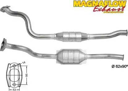 Magnaflow 80964D - Katalizators autospares.lv