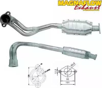 Magnaflow 82514 - Katalizators autospares.lv