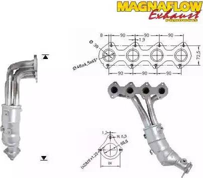 Magnaflow 75030 - Катализатор www.autospares.lv