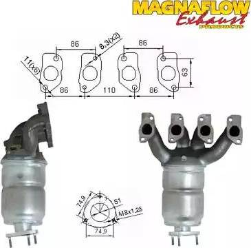 Magnaflow 75809 - Katalizators www.autospares.lv