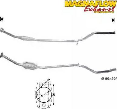 Magnaflow 76020D - Katalizators autospares.lv