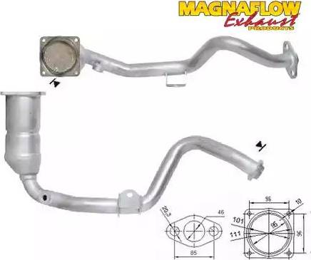 Magnaflow 70910 - Katalizators www.autospares.lv