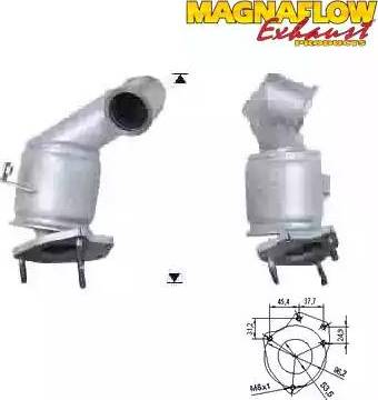 Magnaflow 71805D - Katalizators autospares.lv