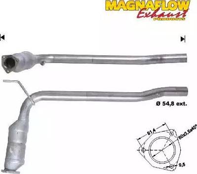 Magnaflow 78808D - Katalizators www.autospares.lv