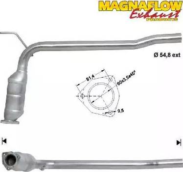 Magnaflow 78816D - Katalizators www.autospares.lv