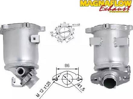 Magnaflow 73402 - Katalizators autospares.lv