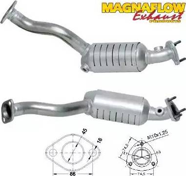 Magnaflow 73002 - Katalizators autospares.lv