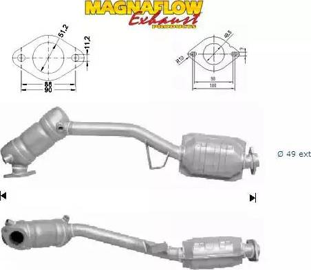 Magnaflow 77401 - Katalizators www.autospares.lv