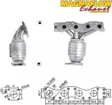 Magnaflow 77604 - Katalizators autospares.lv