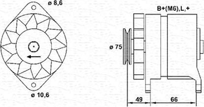 Magneti Marelli 944356106010 - Alternator www.autospares.lv