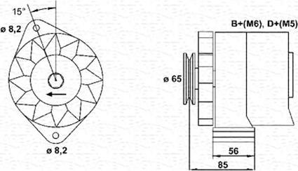 Magneti Marelli 944356732010 - Alternator www.autospares.lv