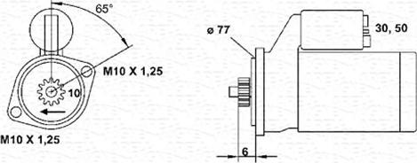 Magneti Marelli 944241077010 - Starter www.autospares.lv