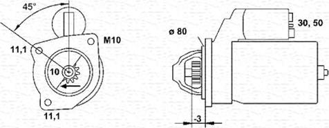 Magneti Marelli 944251059010 - Starteris www.autospares.lv