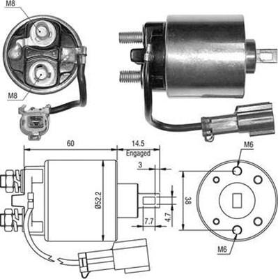 Magneti Marelli 940113050401 - Ievilcējrelejs, Starteris www.autospares.lv