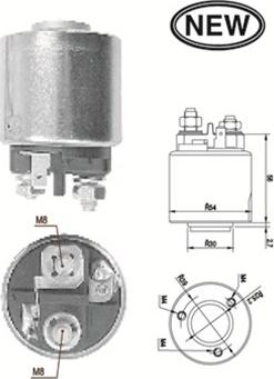 Magneti Marelli 940113050540 - Ievilcējrelejs, Starteris www.autospares.lv