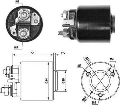 Magneti Marelli 940113050060 - Ievilcējrelejs, Starteris www.autospares.lv