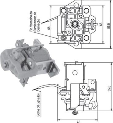 Magneti Marelli 940113050336 - Ievilcējrelejs, Starteris www.autospares.lv